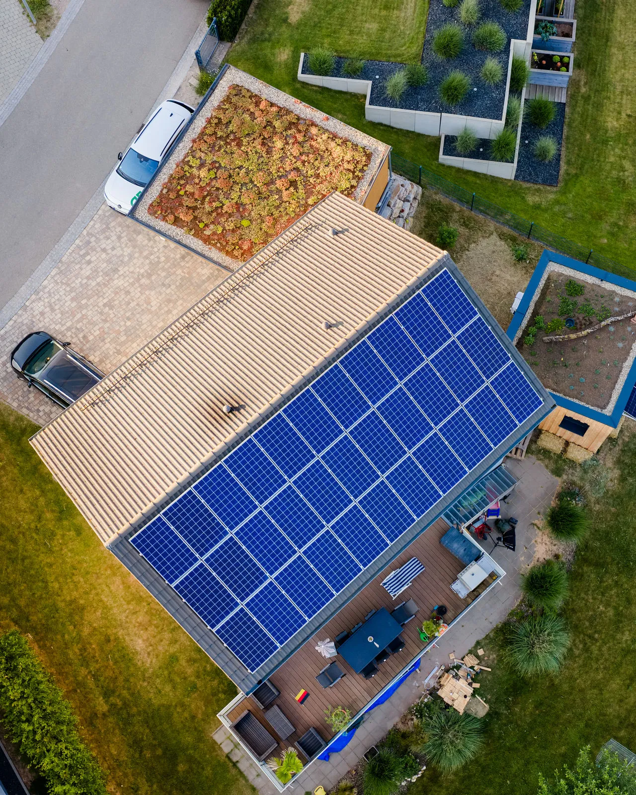 Photovoltaikanlage und nachhaltiges Gebäude als Förderberatung für energetische Sanierung