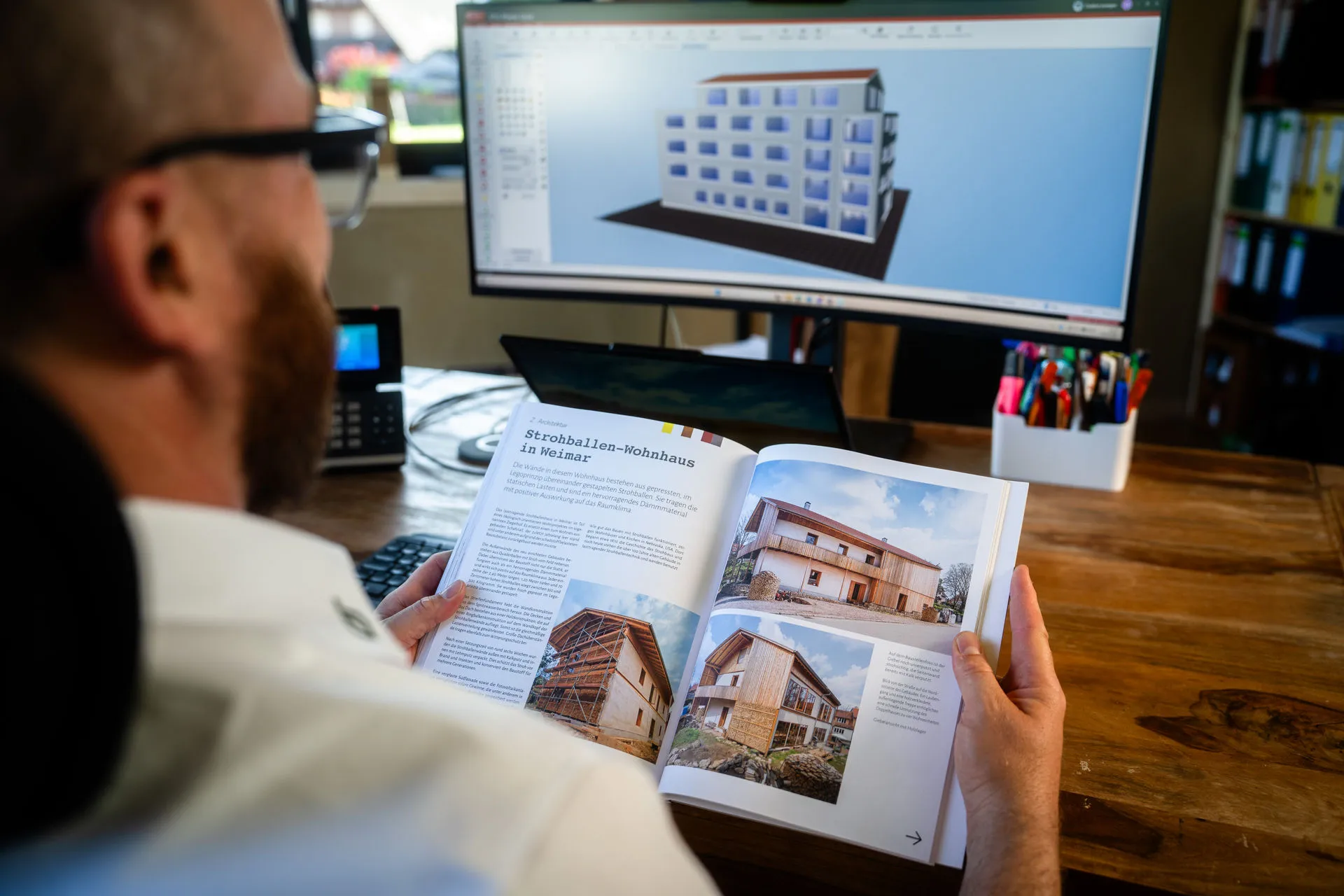Moderne HLSK-Anlagentechnik mit CAD-Visualisierung, 3D-Modellen und technischer Projektdokumentation
